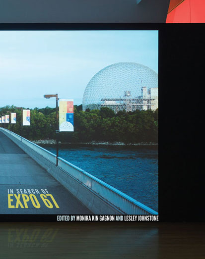 cover of book 'In Search of Expo 67' edited by Monika Kin Gagnon and Lesley Johnstone