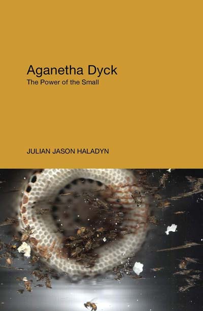 cover of book 'Aganetha Dyck: The Power of the Small' by Julian Jason Haladyn, 2017.