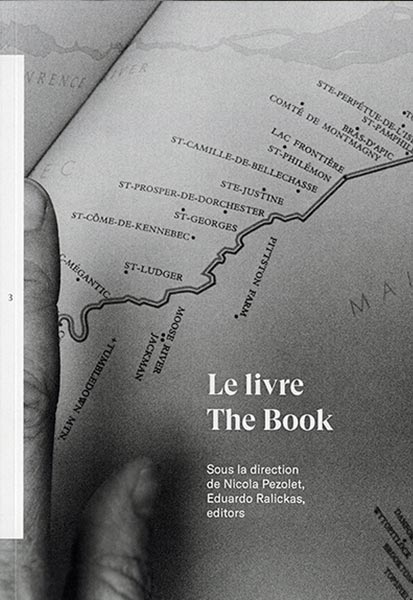 cover of book 'Le livre/ The Book' (FAEP series), 2022.