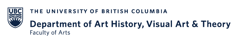 logo: University of British Columbia — Department of Art History, Visual Art & Theory